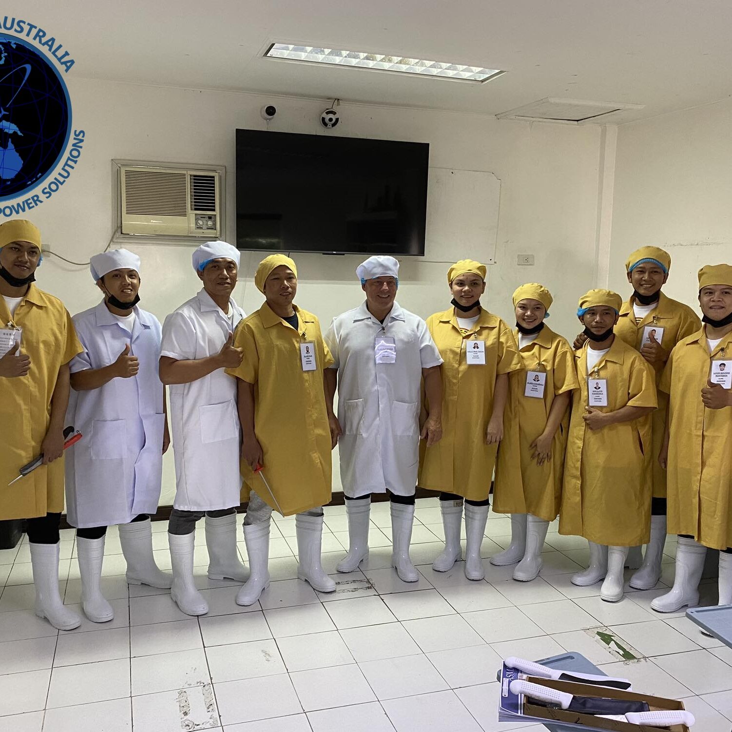 Our kababayans deployed as Butchers in Gundagai, NSW, Australia, in partnership with Australian Career Pathways.