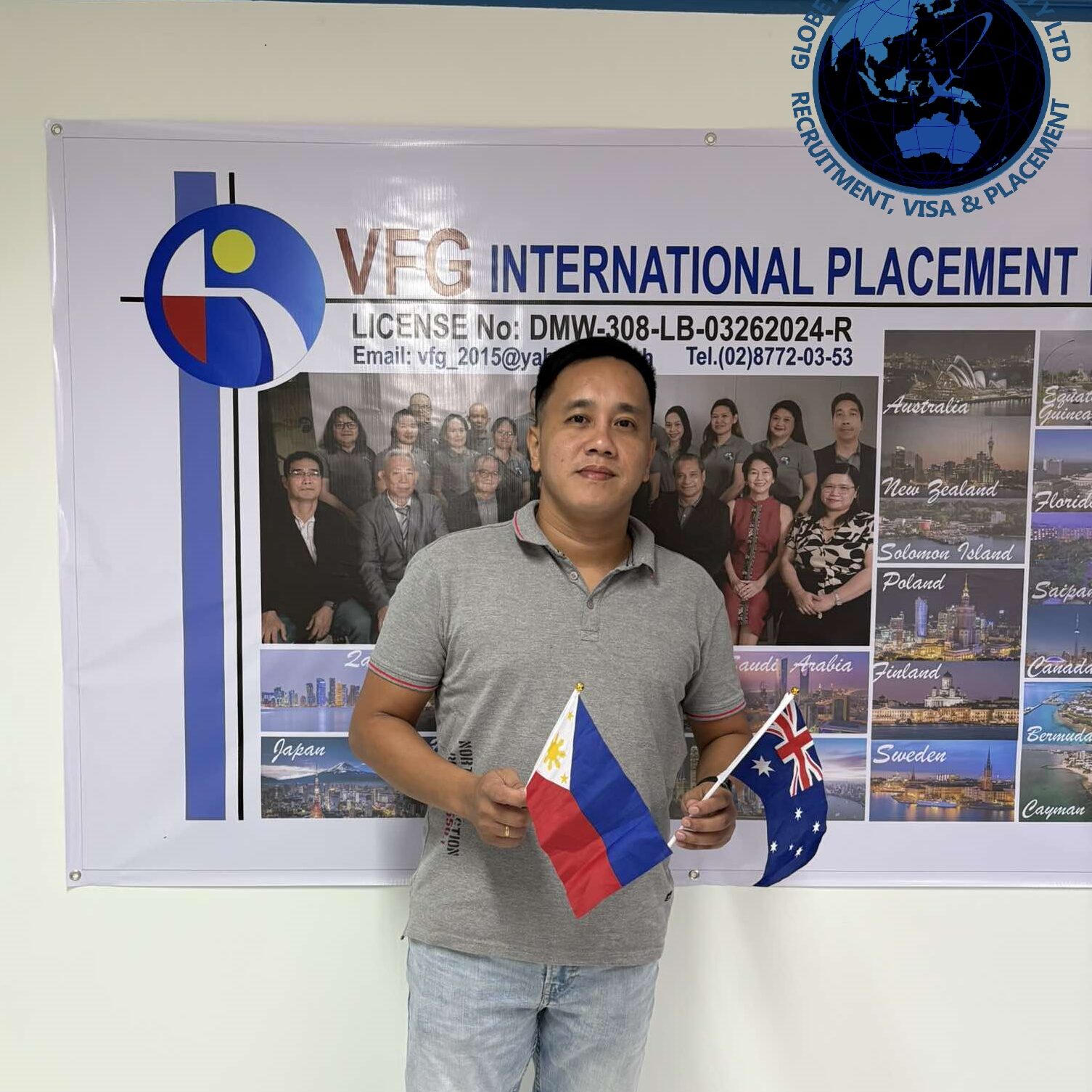 Our kababayan, Motor mechanic, deployed in Queensland, Australia, in partnership with Workforce Abundance.